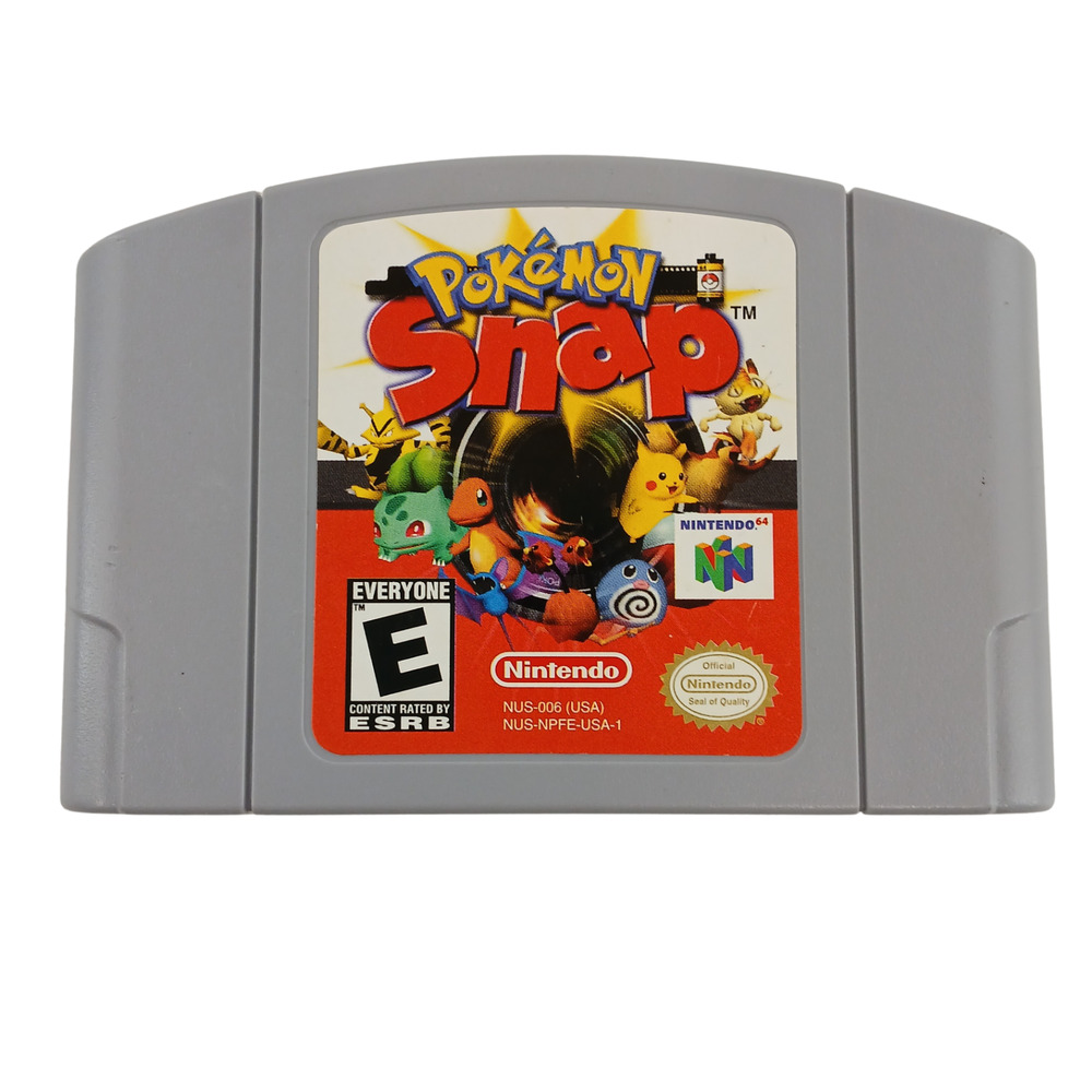 Pokémon Snap Nintendo 64 N64 Authentic Game Cartridge – Tested & Working
